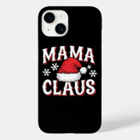 Mama claus with santa hat