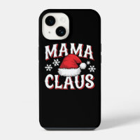 Mama claus with santa hat