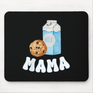 Mama Cookies Milk Sweet One 1st Birthday Family Ma Mouse Pad