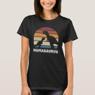 Mama Dino Mama Saurus Mama Dinosaur Mother's Day M T-Shirt