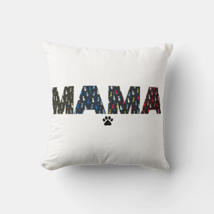 Mama Dog cat paw Cushion