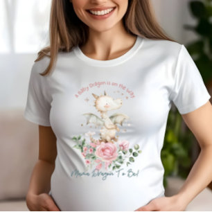 Mama Dragon To Be Baby Shower  T-Shirt