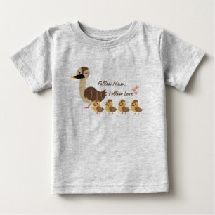 Mama Duck and Ducklings Kids Shirt