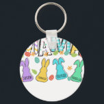 mama easter (2), retro, vintage key ring<br><div class="desc">Durable and lightweight keychain featuring a vibrant,  high-quality print,  perfect for keys,  bags,  backpacks,  small gifts,  souvenirs,  and everyday accessories.</div>
