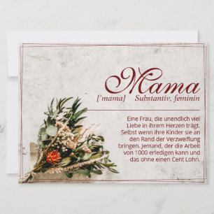 Mama - einfach unersetzlich - Bouquet