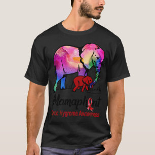 Mama Elephant Mamaphant Cystic Hygroma Awareness T-Shirt