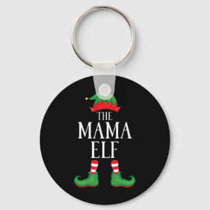 Mama Elf Matching Group Xmas Funny Family Christma Key Ring