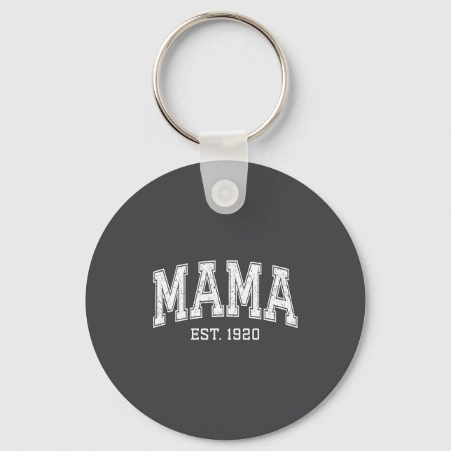 Mama Est 1920 Mom D Mothers Day Ized  Key Ring (Front)