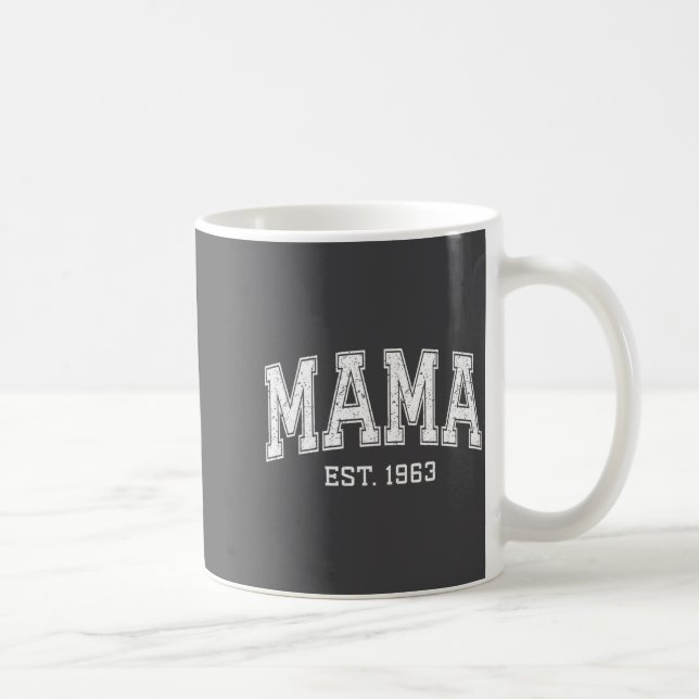 Mama Est 1963 Mom D Mothers Day Ized  Coffee Mug (Right)