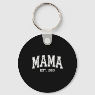 Mama Est 1980 Mom D Mothers Day Ized  Key Ring