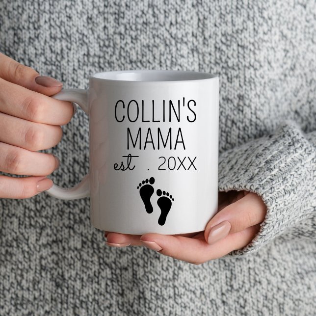 Mama Est 2024 First Time Mum New Mum Mother's Day Mug (Creator Uploaded)