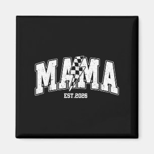 Mama Est 2026 Pregnancy Announcement Lightning Bol Magnet