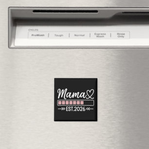 Mama est. 2026 Pregnancy Announcement Mum  Magnet
