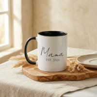 Mama Est Year Meaningful Motherhood Design