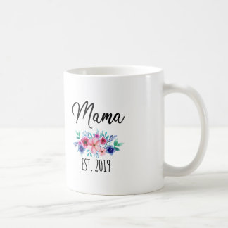 Mama Established 2019 Mug, Mug, Funny Coffee Mug, Coffee Mug