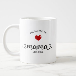 Mama Established New Mum Gift Large Coffee Mug