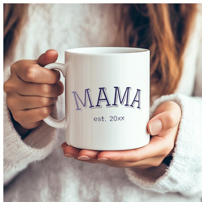 Mama Established ☕️ Personalised Mothers Day Gift Coffee Mug (Mama Established ☕️ Personalized Mothers Day Gift Coffee Mug)