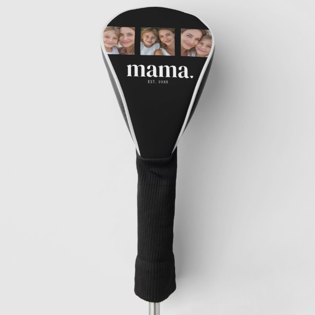 Mama Established Photo Golf Head Cover (Front)