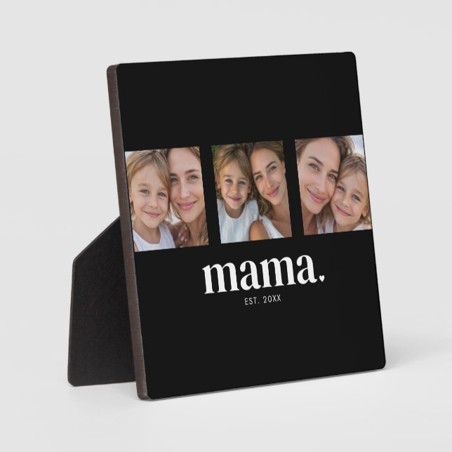Mama Established Photo Plaque (Front)