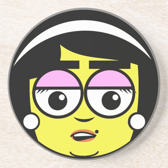 Mama Face Coaster (Front)