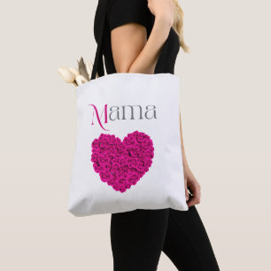 Mama Floral Beautiful Mother’s Day, Birthday Gift  Tote Bag