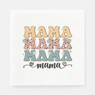 Mama Flower Napkin