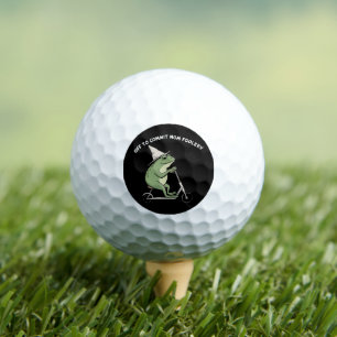 Mama Frog Off to Commit Mum Foolery Scooter Gift Golf Balls