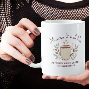 Mama Fuel Co. Cosy Coffee Mum Design Mug
