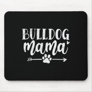 Mama Fun English Bulldog Dog Mum Mothers  Mouse Pad