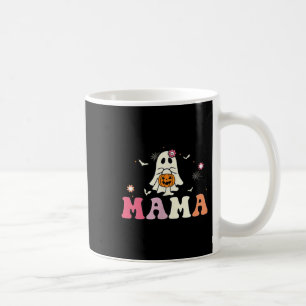 Mama Ghost Boo One Soky Mama First Halloween Birth Coffee Mug