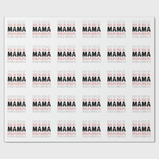 MAMA Gift Wrapping Paper