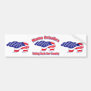 Mama Gizzlies Bumper Sticker
