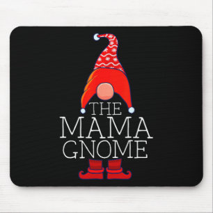 Mama Gnome Family Matching Group Christmas Outfits Mouse Pad