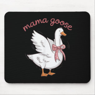 Mama Goose Mummy Joke Funny Mum Silly Mothers Day Mouse Pad