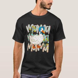 Mama Goose Mummy Joke Funny Mum Silly Mothers Day  T-Shirt