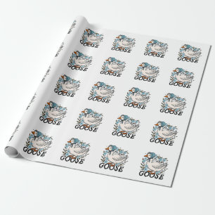 Mama Goose Silly Goose Mothers Day Wrapping Paper
