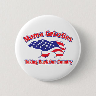 Mama Grizzlies 6 Cm Round Badge