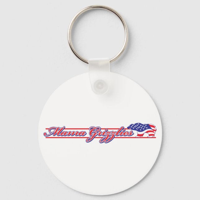 Mama Grizzlies Key Ring (Front)