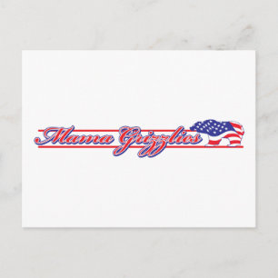 Mama Grizzlies Postcard