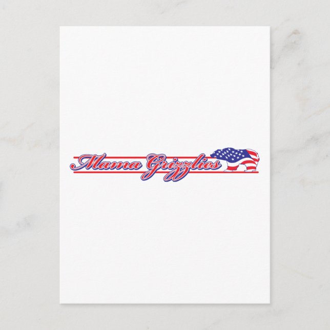 Mama Grizzlies Postcard (Front)