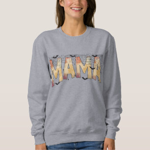 Mama Halloween Fall Theme Design  Sweatshirt