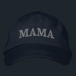 Mama Hat | Mother day gift<br><div class="desc">Perfect Mother's day adjustable,  customisable hat. Also makes a great gift for all Mothers to be,  mum,  mums,  grand mother,  mummy,  maman...  
Customise the colour of the cap or the embroidered text to your liking.

Personalise just for your dad by asking his name. Special gift for special dads everywhere.</div>