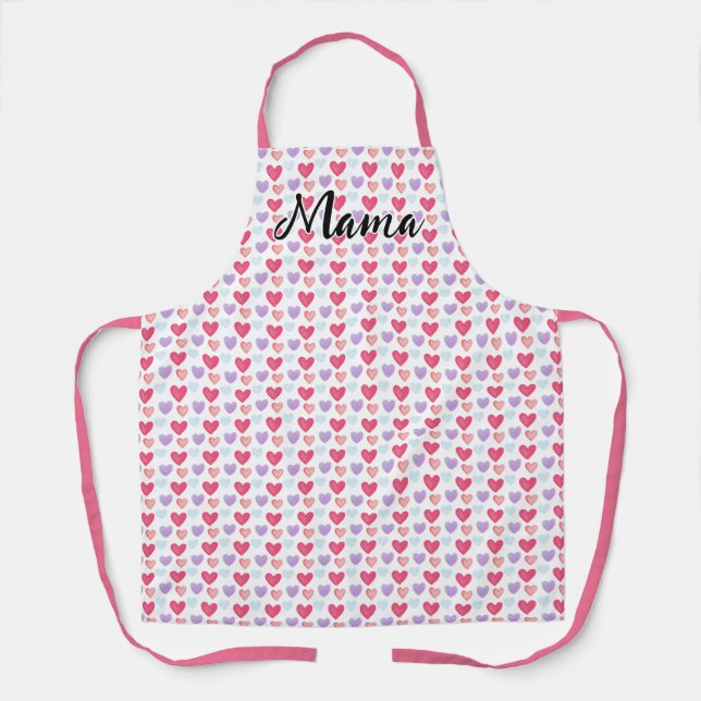 Mama Heart's Style Apron (Front)