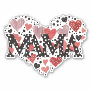 Mama hearts valentine