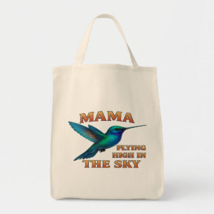 Mama Hummingbird – Flying High in the Sky Edition Tote Bag