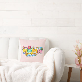 🌸💖 “Mama, I Love You Always” Pillow 🛋️✨