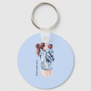 Mama ist die beste key ring