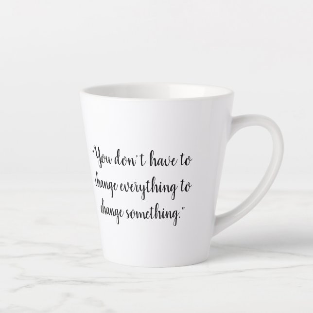 Mama Kim’s Latte Mug for Change (Right)