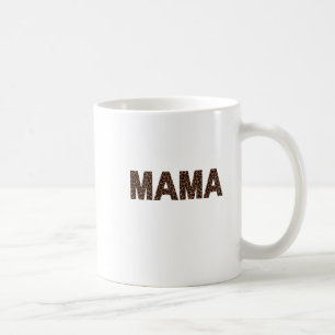 Mama Leopard Print Coffee Mug