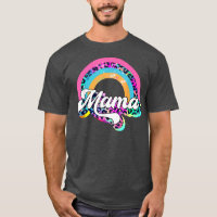 Mama Leopard Rainbow Cheetah Print Mummy Graphic
